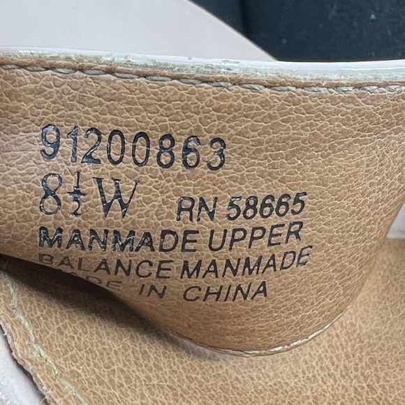 14th & Union Tan Ankle Strap Block Heel Sandals Size 8 1/2 Wide Women’s - Picture 4 of 12